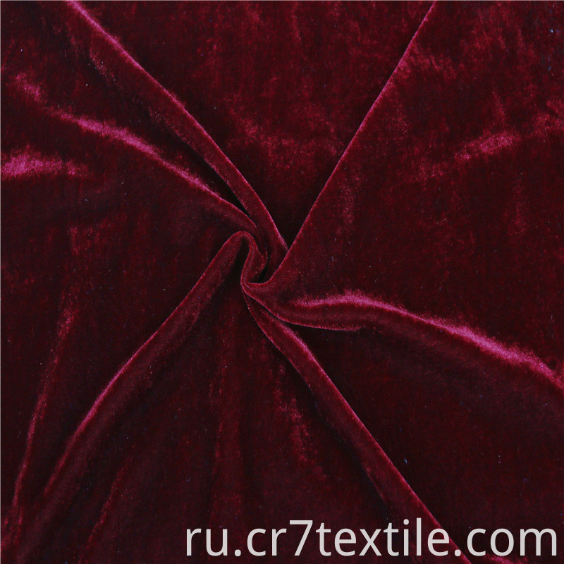 Custom Dyed Sleepwear Velvet Fabric